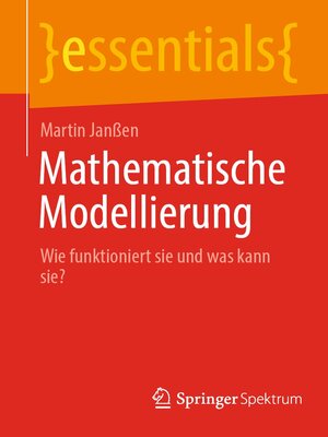 cover image of Mathematische Modellierung